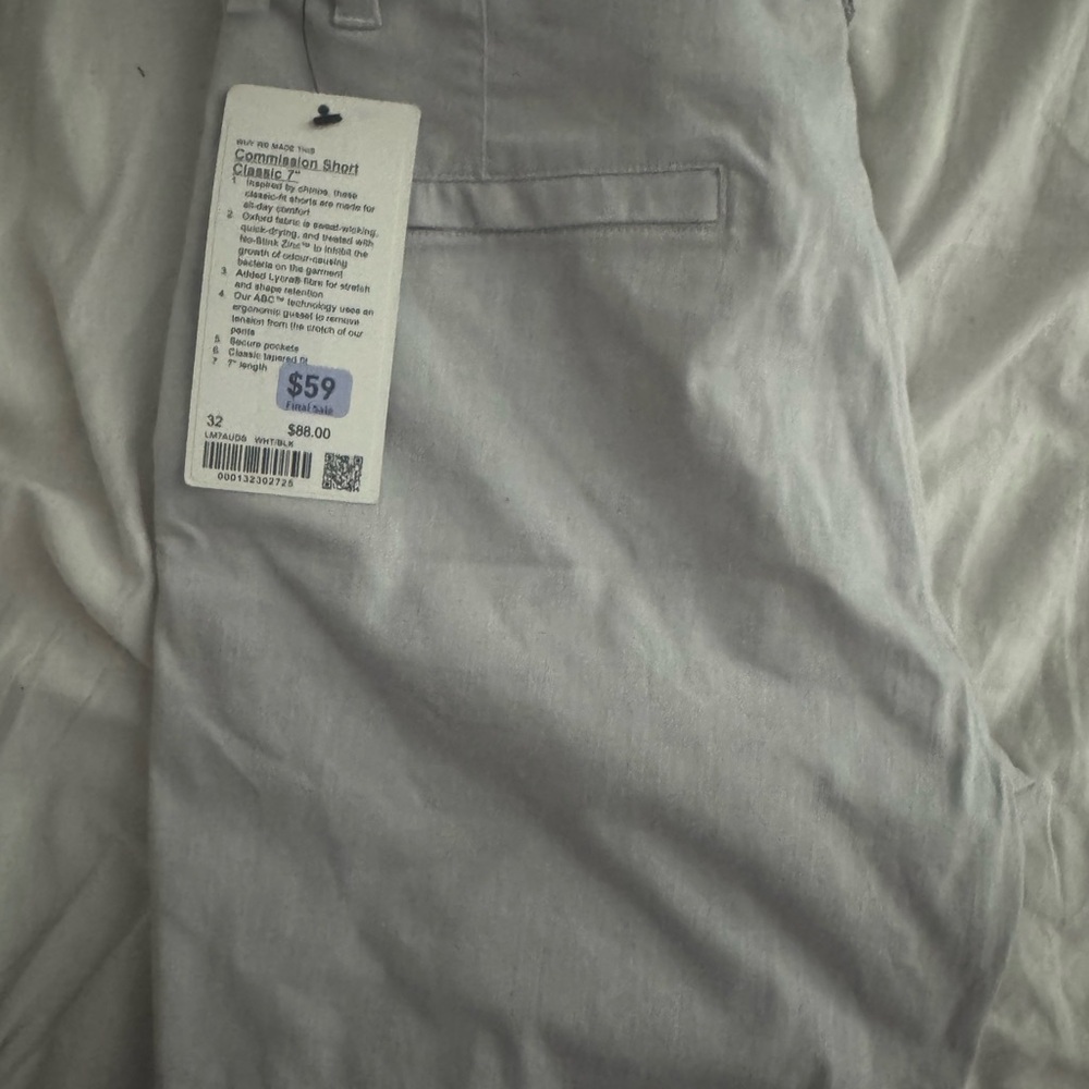 lululemon athletica Gray Men Shorts Hybrids